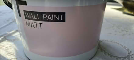 Photo of free Emulsion paint, pale pink, approx 2L (Ashton upon Mersey M33) #1