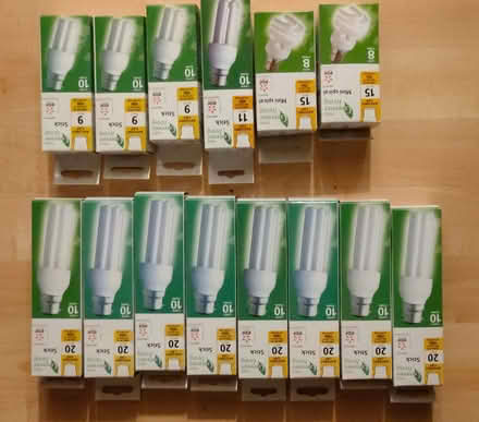 Photo of free Low energy light bulbs... Florescent type. (High Hurstwood TN22) #1