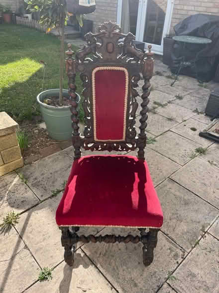 Photo of free Elaborate Wooden Chair (CM1) #1