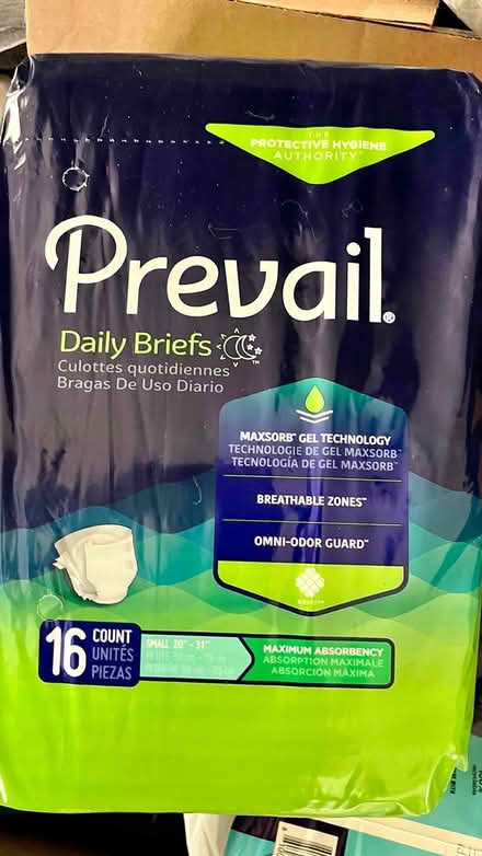 Photo of free Incontinence supplies (Summitville, NY) #3