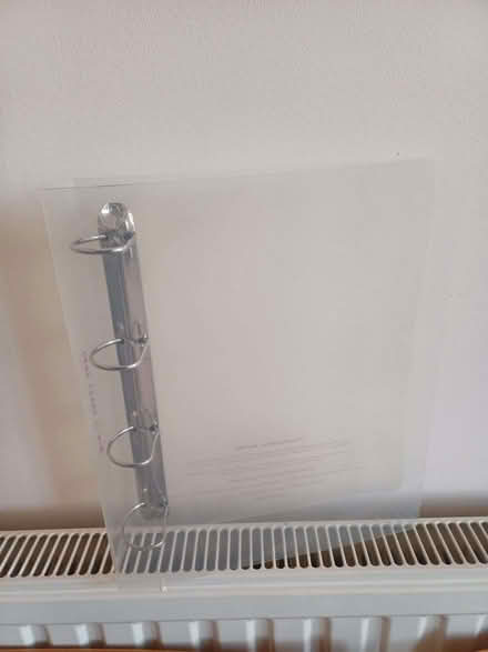 Photo of free 30 x A4 Ring Binder Folders - Clear Plastic (Chadwell Heath RM6) #2