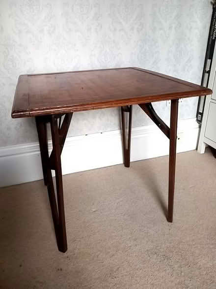 Photo of free Card table (Kedleston Road DE22) #1