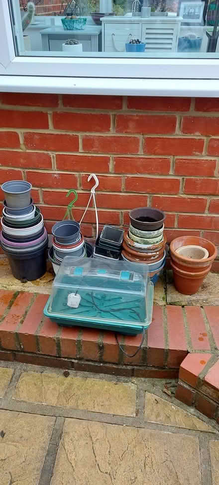 Photo of free Garden pots and seed tray (Fleetville) #1