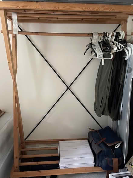 Photo of free Wardrobe with fabric cover (Rudgwick RH12) #1