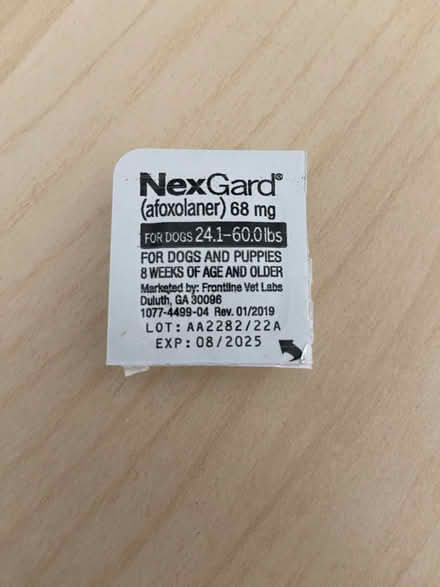 Photo of free NextGard Tablet (Houston) #1