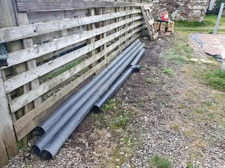 Photo of free 3 x 4.5m plus smaller lengths of soil pipe (Blennerhasset CA7) #1