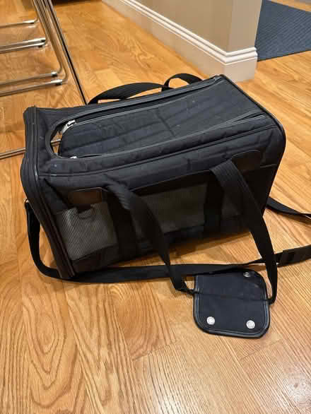 Photo of free Small dog travel bag (black) (Lexington 02420) #1