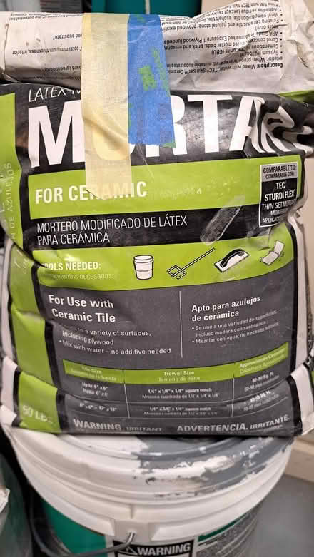 Photo of free Joint compound and mortar mix (Hillsborough) #2