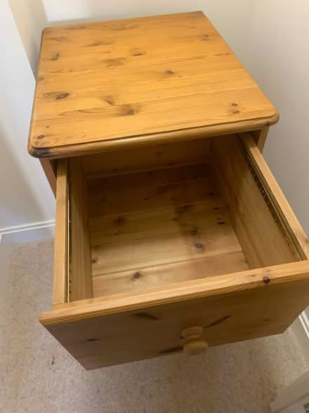 Photo of free Pine filing cupboard (Devizes Wiltshire SN10) #3