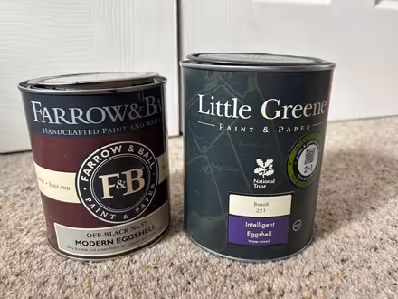 Photo of free Unused eggshell paint (Musselburgh EH21) #1