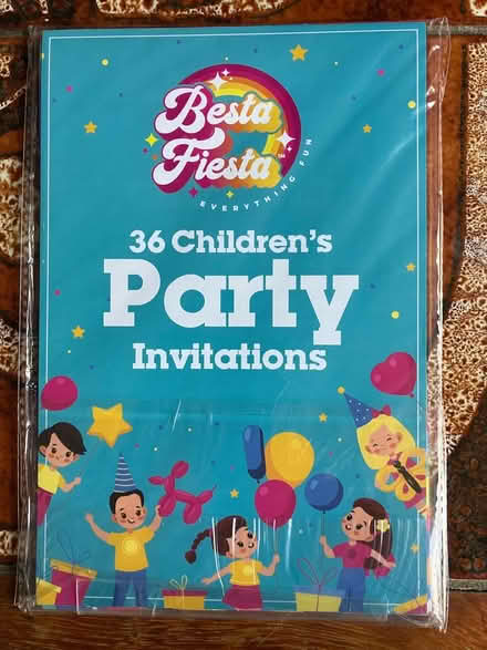Photo of free Children’s party invitations (Emerson Valley MK4) #1