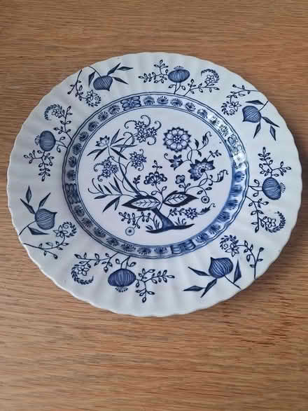 Photo of free 2x Blue Nordic 10" plates (Bedhampton PO9) #2