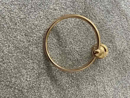 Photo of free round brass towel holder (Pleasanton, CA) #1