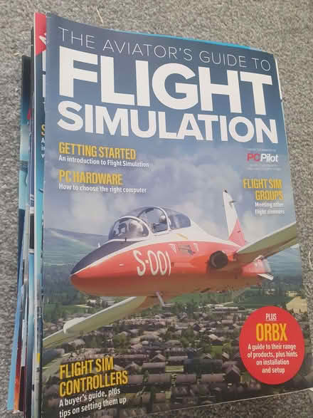Photo of free 20 Flight Simulation Magazines (Handforth SK9) #1