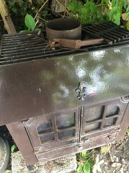 Photo of free Wood burning Stove with boiler (Llanfihangel Tal y Llyn LD3) #1