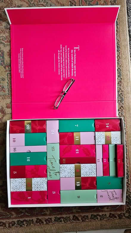 Photo of free Advent Calendar 1 with daily boxes for surprises (Townsend AL3) #1