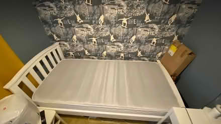 Photo of free Single bed, Mattress (Morden SM4) #1