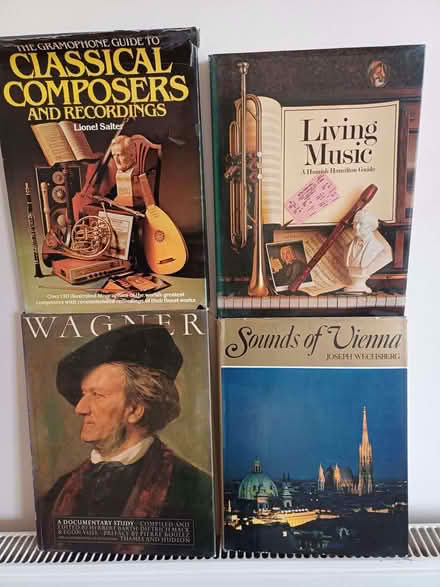 Photo of free 4 x Classical Music Books (Chadwell Heath RM6) #1
