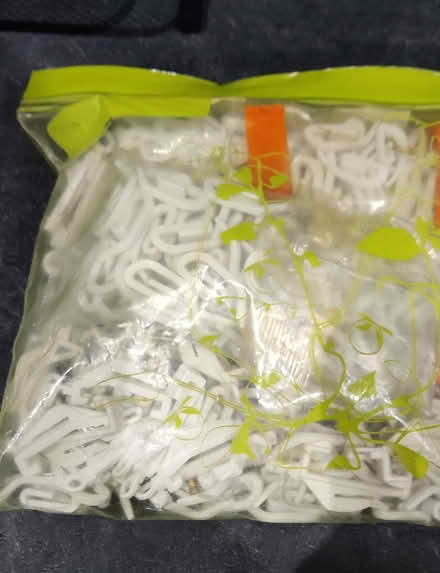 Photo of free assorted curtain hooks (Borrowash DE72) #1