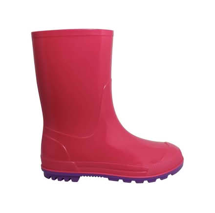 Photo of Kids 13/1 Yellow or Pink Rain Boots (Near East/Union & Marquette) #1