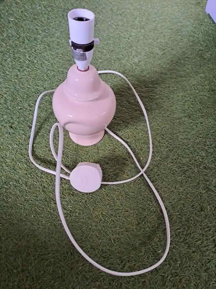 Photo of free Dark cream ceramic lamp (Cambridge CB4) #1