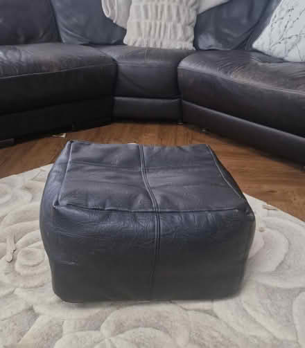 Photo of free Brown Foot pouffe (Chadderton) #1
