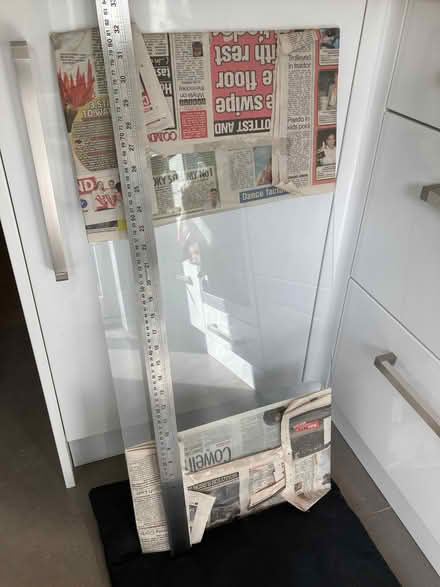 Photo of free 3mm Glass Pane 81cm x 37.5cm (Temple Mills E11) #1