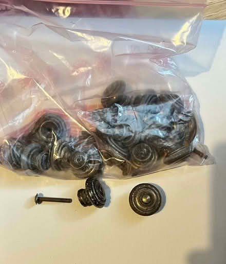 Photo of free Kitchen cupboard door knobs and hinge covers (BT6) #1