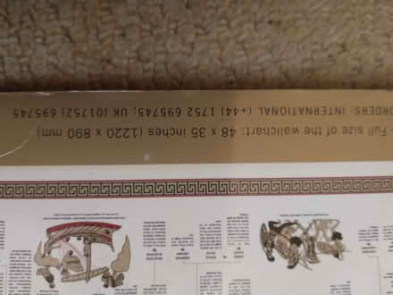 Photo of free Gods & Heroes of Ancient Greece Wallchart (Lakenham NR1) #2
