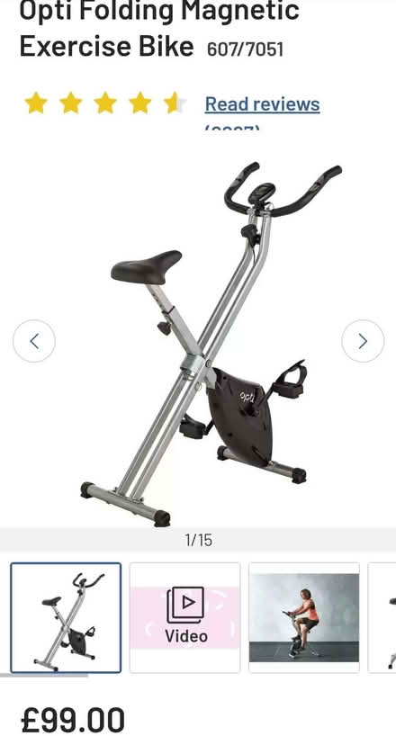 Photo of free Folding Exercise Bike (East Dulwich SE22) #2