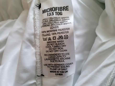 Photo of free Super king duvet (Ivybridge PL21) #2