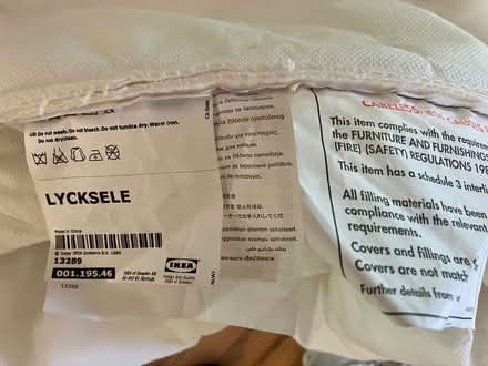 Photo of free IKEA Lyksele Sofa cover (Burcot OX14) #1