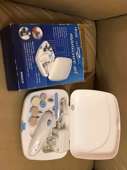 Photo of free Manicure Set, with rechargeable motor unit (Southport PR8) #1