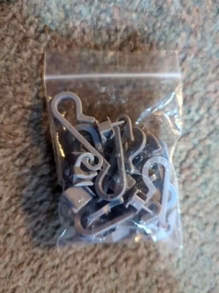 Photo of free Shower curtain hooks for track (Cambridge GL2) #1