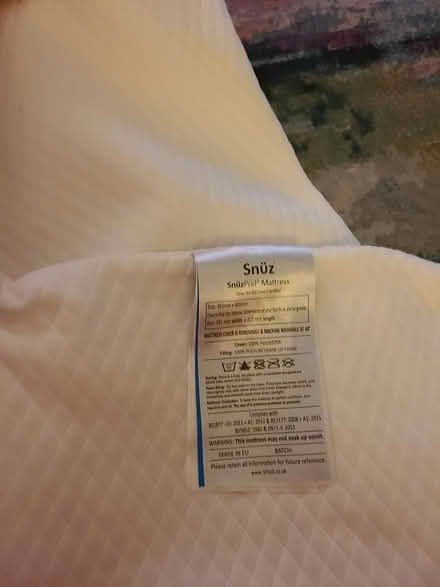 Photo of free Mattress protector for snuzpod 2 (Hither green SE13) #2