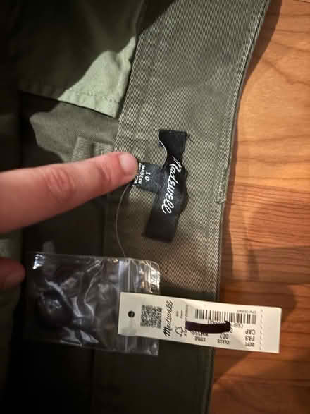 Photo of free NWT Madewell Harlow Cargo Pants (Columbia, MD) #2