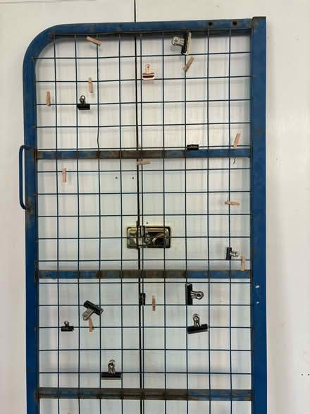 Photo of free Blue metal photo rack (Camberwell SE5) #2