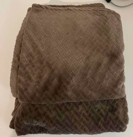 Photo of free 2 x Mink coloured throws (Hammersmith) #1