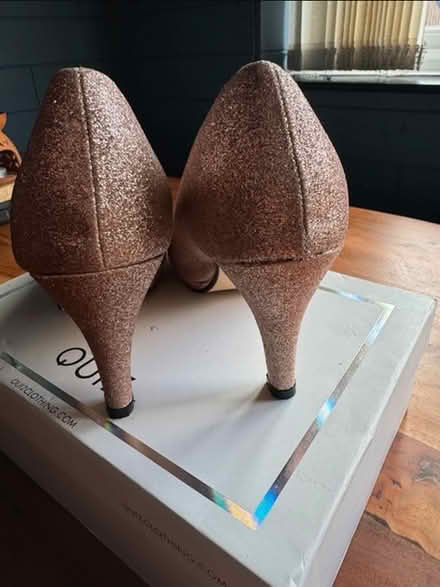 Photo of free Quiz glitter heels size 5 (Top Valley NG5) #3