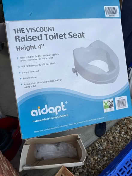 Photo of free Raised toilet seat (BH21) #1
