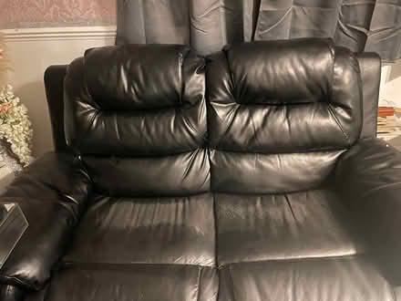 Photo of free 2 seater recliner sofa (CB5) #1