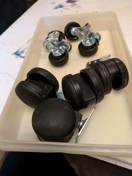 Photo of free Two sets of 4 casters (Uphill BS24) #1