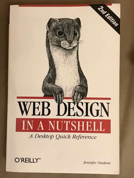 Photo of free Web Design in a Nutshell text book (Southport PR8) #1