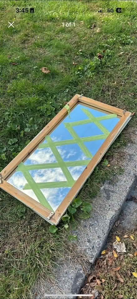 Photo of free Mirror with backing frame (Beacon Hill North) #1