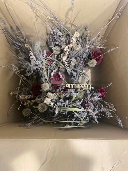 Photo of free Glass jars with dried flowers (West Greenwich SE10) #2