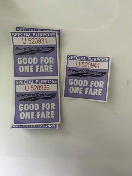 Photo of free Brampton Transit Tickets (Mississauga (East Credit)) #1