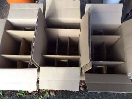 Photo of free Cardboard boxes for bottles (Putnoe MK41) #1