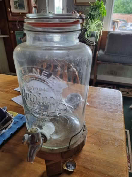 Photo of free Glass Drink Jar with Tap (Hewell B97) #1