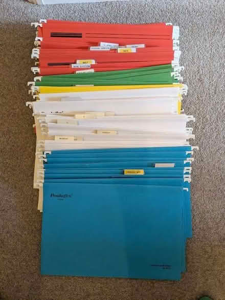 Photo of free Filing cabinet dividers (Bengeo SG14) #1