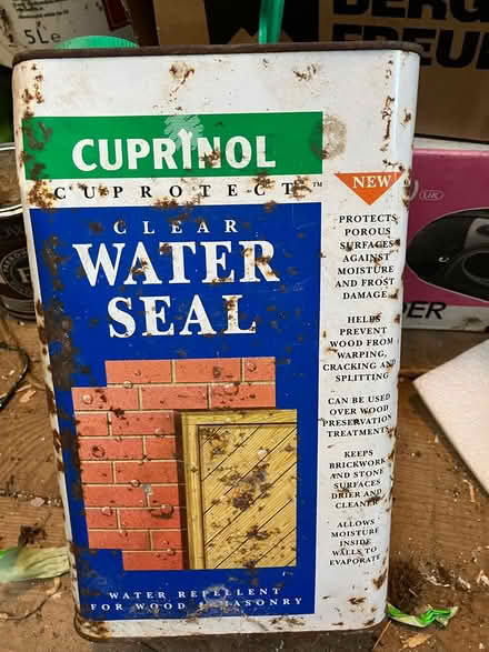 Photo of free Cuprinol Water seal (Burcot OX14) #1